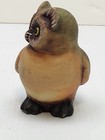 Vintage Ceramic Owl Figurine     Hand   painted     4    Tall     No Maker   s Mark