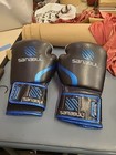 Sanabul Essential Gel Boxing Gloves 10 Oz Blue Kickboxing Mma New In Package