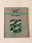 2002 Toyota Mr-2 Shop Service Repair Manual Book Oem   Electrical Wiring Diagram