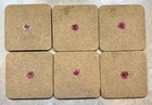 Vintage Pimpernel Set Of 6 Coasters  american Golf Courses  Used Nice Condition
