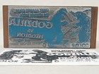 Rare Vintage 1973 Godzilla Vs Megalon Letterpress Newspaper Promo Stamp Block