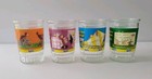 Curious George Welch   s Jelly Glasses - Lot Of 4 -  2  3  5  6 - Collectible