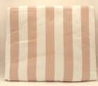 Pink Striped Baby Quilt     44    X 35    Soft   Cozy Comforter