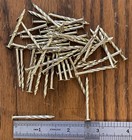 Carpet Trim Nails Screw Drive Aluminum Transition Bar Large Head 1-1 2    Brass