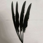 20-100x Black Raven Feather Decor Handmade Costume Cosplay Accessories Prop Diy