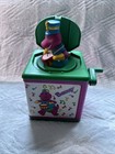 Vtg 1993 Barney Jack In The Box Marching Band Musical Toy Lyons Group Works 