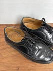 Vintage Dr Doc Martens Shoes Mens Sz6 Dress Wingtip Brogues Oxford Black Leather
