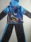 Batman Boys Hoodie   Pants Set     Superhero Outfit Size 5t