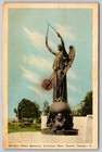 Toronto 1945 Children s Milk Fund Tag Day Slogan Cancel Shriner s Peace Postcard