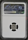 Indo-scythians -azes I ii - 58 Bc - Ar Drachm - Ngc Certified Authentic