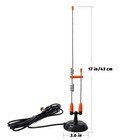 Dual Band 17inch Two Way Radio Antenna For Mobile Radio - Vhf Uhf Portable In   
