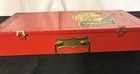 Vintage 1950s A c  Gilbert Erector Set No  4 1 2 W  Original Metal Case   Manual