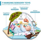 Baby Gym Play Mat  8-in-1 Tummy Time Mat And Ball Pit With 6 Toys  Washable B   