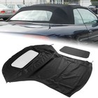 Convertible Top For Chrysler Sebring 1996-2006 Black Sailcloth Plastic Window