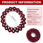 Bird Nest Magic Hair Clip   4 Pack  Black gray burgundy light Brown 