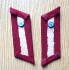 Soviet Russian Collar Tabs For The Greatcoat Of The Internal Troops