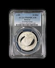 Belarus  2009  10 Roubles  Silver - Pcgs Pr69 - Greylag Goose  Rare