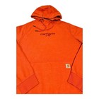 Carhartt Force Youth Hoodie L  12-14  Relaxed Fit Orange Pullover