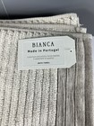 Bianca Portugal Bath Towel Set Tan Textured Soft 100  Cotton 2 Pc Set New