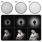 Neewer Standard Reflector 7 Inches 18cm Soft Diffuser With Honeycomb Grid
