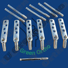 Dhs Dcp 4 5m Plates 135   4 Holes With Lag Screws 80mm To 100mm 10 Pcs Set Ss