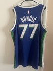 Men Nike Jersey Large Blue Nba Dallas Mavericks Luka Doncic  77 Mffl Swingman