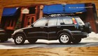Original 2001 Honda Cr-v Deluxe Sales Brochure   Postcard Lot Of 2 Lx Ex Se