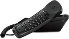 At t Corded Phone Home Office With Caller Id Desk And Wall Mount Telephone Black