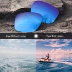 Anti Scratch Polarized Replacement Lenses For-oakley Sweet Spot Sunglasses
