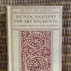 Vintage 1913 Human Anatomy For Art Students Antique Illust Textbook Hc Fripp