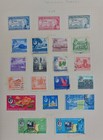 1953-1977  Trinidad   Tobago   Collection On 24 Pages Used   Mint Stamps Inc Hvs