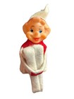 Vintage 7    Delta  Christmas Pixie Elf Knee Hugger Doll Figurine Japan