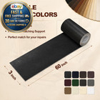 Leather Repair Tape self Adhesive 3 X 60 Inches  Black
