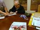 Ron Turcotte Autograph Secretariat 8x10 Preakness Stakes At Wire Triple Crown