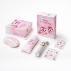 Ems Facial Massager Tiny Pink Edition With Pouch And Stickers