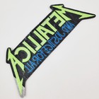 Metallica Vintage Patch 80s And Justice For All Embroidered Iron On 9 75x4  Nos