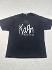 2009 Korn Escape From The Studio Tour Band Tshirt Size Xl Black