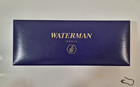 Waterman Ballpoint Pen New In Box Blue Color With Silver Trim