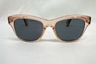 Vintage Oliver Peoples Sofee Clear Pink Sunglasses With Case Rx