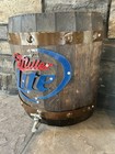 Miller Lite Half Barrel Wall Keg Dispenser   Man Cave Decor