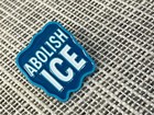 Abolish Ice Lapel Pin     Immigration Rights No One Is Illegal Protest Activist 