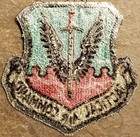 Usaf Air Force Tactical Air Command Tac Insignia Badge Patch Subdued Obsolete