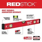 Milwaukee 16 In  Redstick Magnetic Box Level