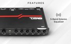 Ds18 Eqx5 8 Volts 5-band Equalizer With High Level Input - Adjustable Bass