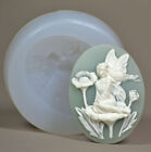 Fairy Silicone Mold Cameo Cameo Resin Polymer Clay Sugarcraft Mold