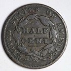 1835 Classic Head Half 1 2 Cent - Xf - E501 Jlm