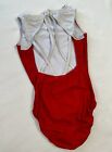Chalk Warrior Ozone Gymnastics Leotard Usa Tank Bling Leo Cw Red Gk Size  As