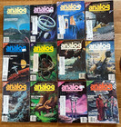 10x Random Mix Analog Science Fiction   Fact Magazine Back Issues Lot 1970s   