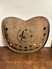 Vintage Tractor Seat Farm Tool Rusty Rustic Repurpose Farming Collectible  17x14