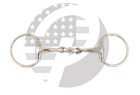 Eggbutt Snaffle Horse Bit Double Jointed Horse Bit With Oval Link Stainless